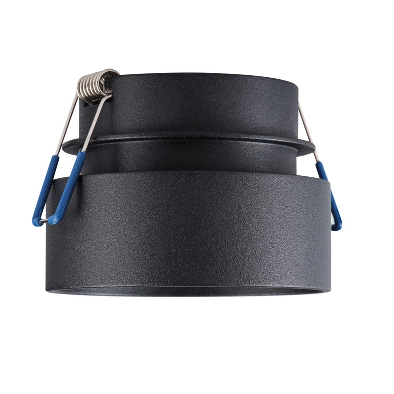 LED Einbaustrahler Oviedo aus Aluminium | Rund | Schwarz-Gold oder Weiß-Gold | IP20 | inkl. GU10 Fassung | 230V | extra-flach | dimmbar