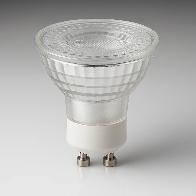 LED Einbaustrahler für Badezimmer | Star IP44 | 6.2W Warmweiß | Dimmbar | Eckig | Schwarz | inkl. GU10 Fassung | 230V
