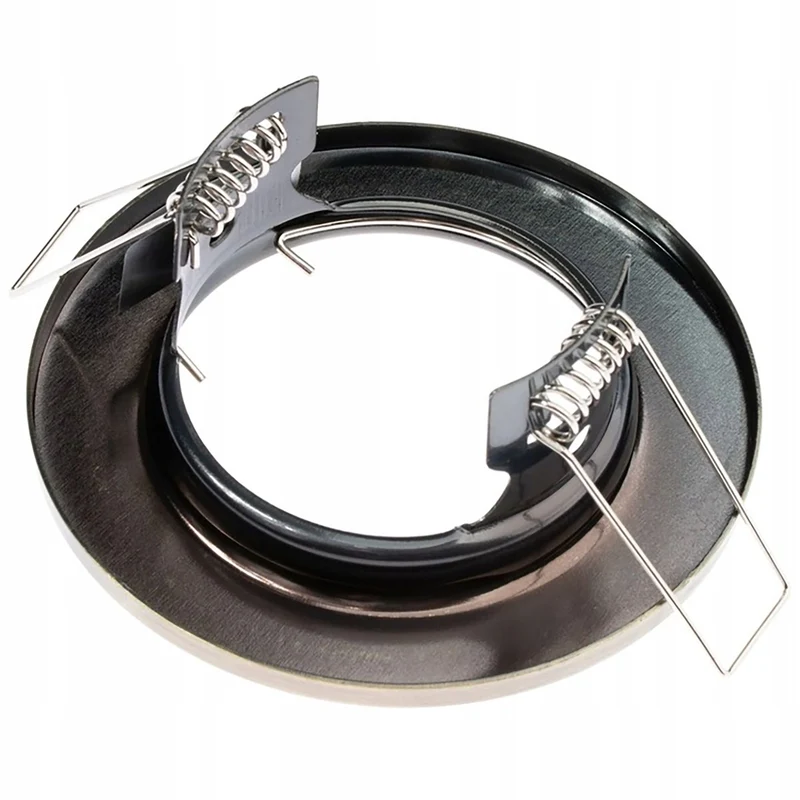 Runder Einbaustrahler Decoro starr | Matt-Messing | inkl. GU10 Fassung 230V