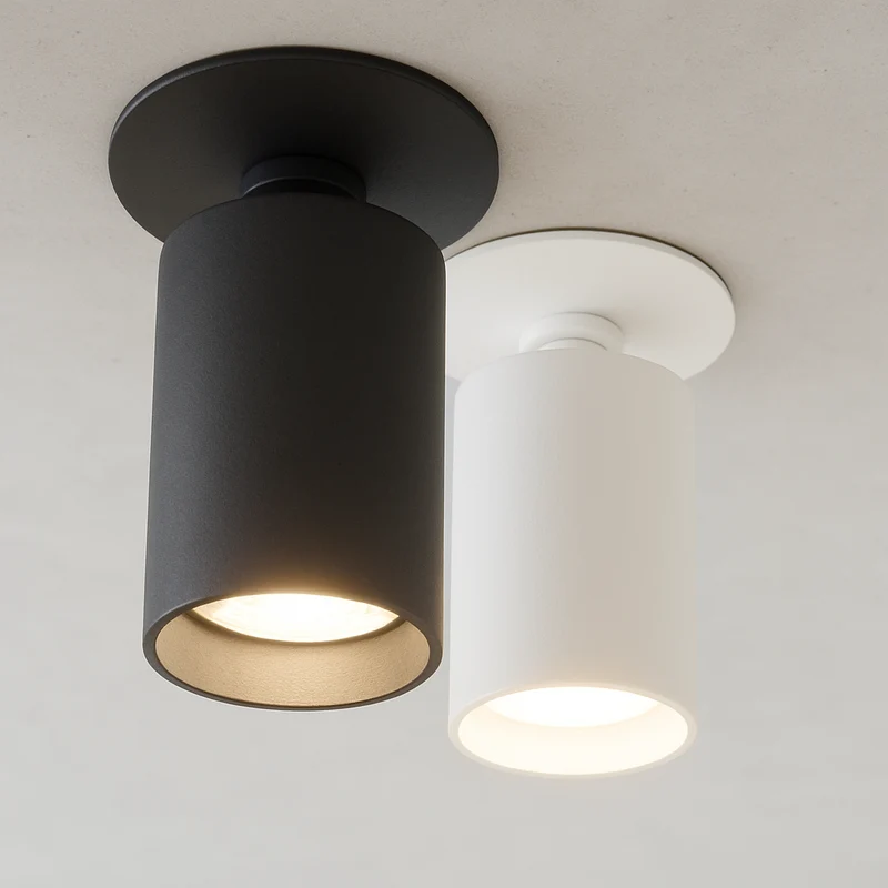 LED Einbaustrahler | Rund | Aluminium | Ø77mm | IP20 | inkl. GU10 Fassung | 230V | Dimmbar