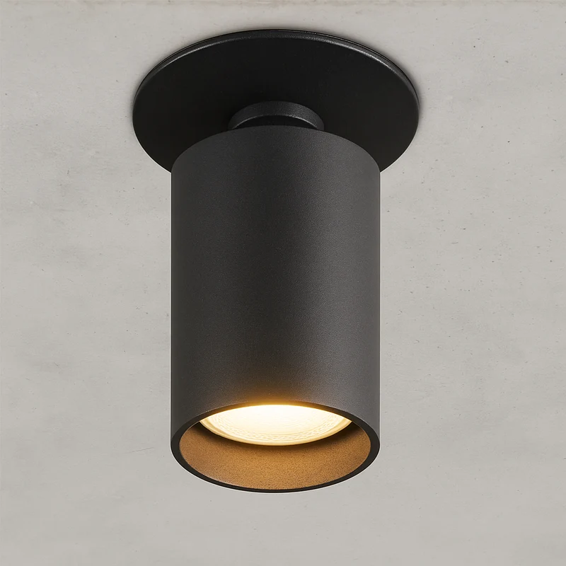 LED Einbaustrahler | Rund | Aluminium | Ø77mm | IP20 | inkl. GU10 Fassung | 230V | Dimmbar