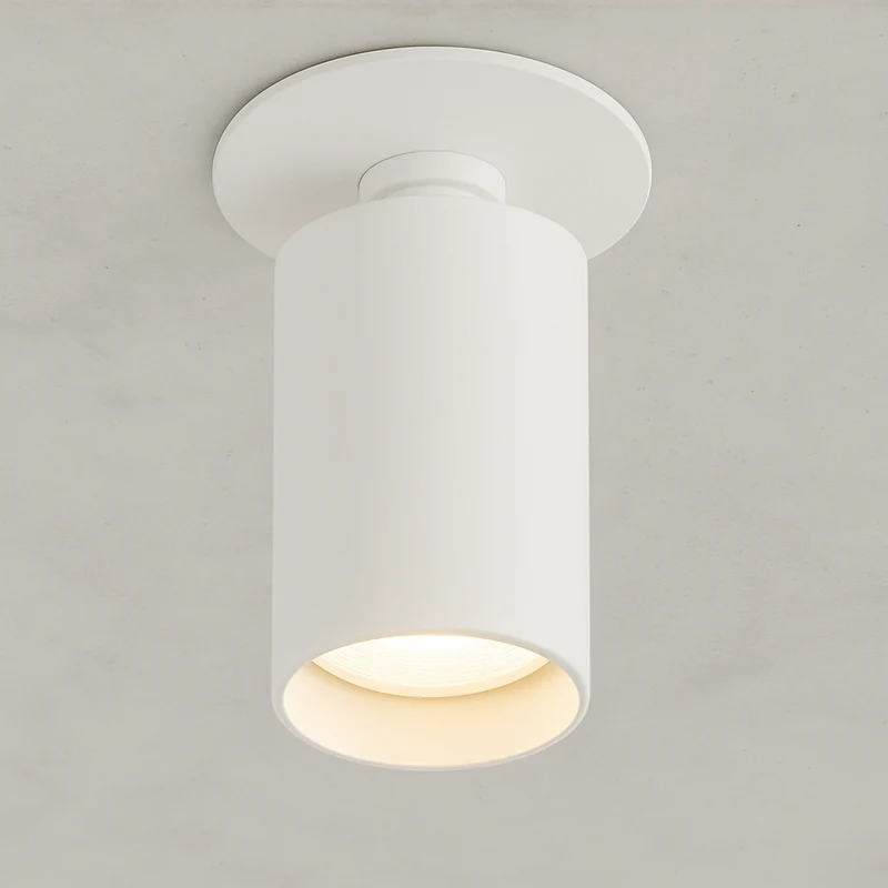 LED Einbaustrahler | Rund | Aluminium | Ø77mm | IP20 | inkl. GU10 Fassung | 230V | Dimmbar