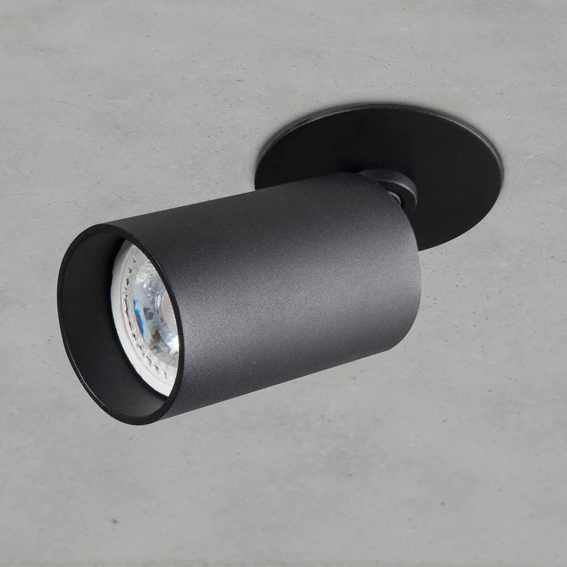 LED Einbaustrahler | Rund | Aluminium | Ø77mm | IP20 | inkl. GU10 Fassung | 230V | Dimmbar