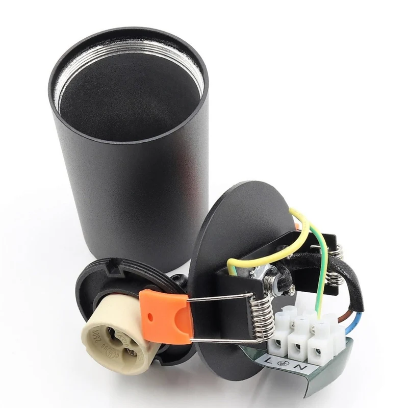 LED Einbaustrahler | Rund | Aluminium | Ø77mm | IP20 | inkl. GU10 Fassung | 230V | Dimmbar