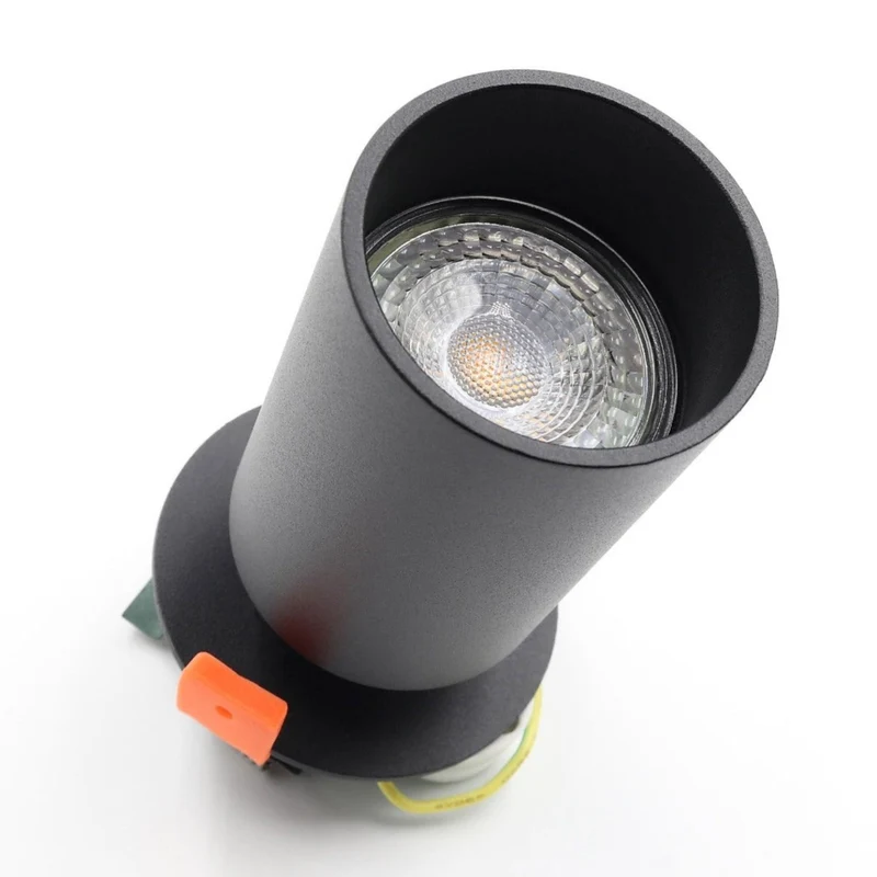 LED Einbaustrahler | Rund | Aluminium | Ø77mm | IP20 | inkl. GU10 Fassung | 230V | Dimmbar