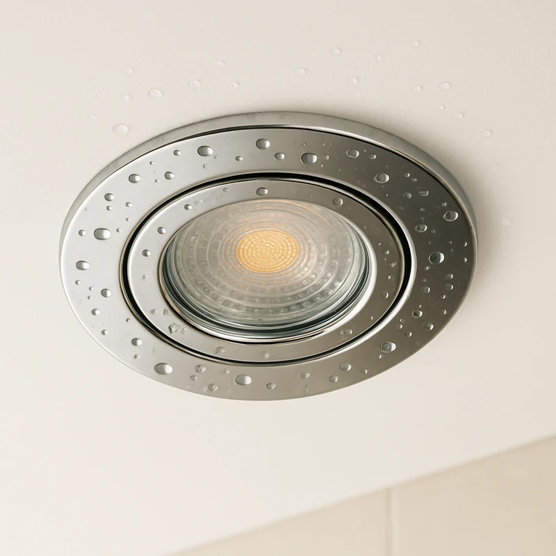 LED Einbaustrahler DL-54 | Aluminium | für Badezimmer und Feuchträume | VESI Chrom | IP44 | inkl. GU10 Fassung | 230V | energie- und umweltfreundlich