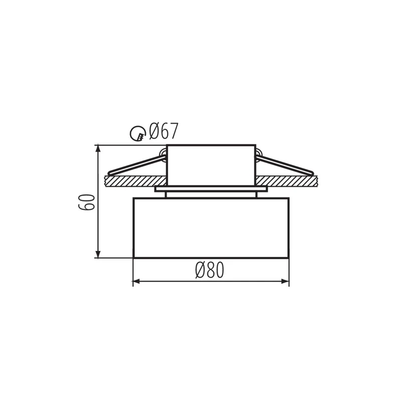LED Einbaustrahler Oviedo aus Aluminium | Rund | Weiß-Gold u. Schwarz-Gold | IP20 | inkl. GU10 Fassung | 230V 12V | Top Qualität | extra-flach | dimmbar