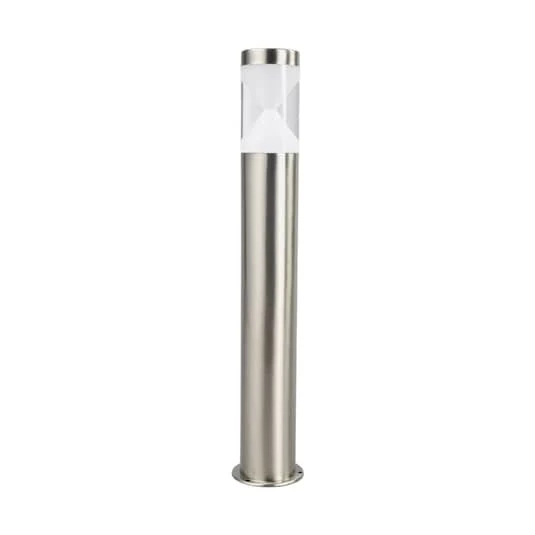 B-Ware Lindby Fabrizio LED-Wegeleuchte Wegelampe Lampe Leuchte aus Edelstahl silber