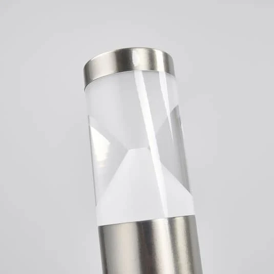 B-Ware Lindby Fabrizio LED-Wegeleuchte Wegelampe Lampe Leuchte aus Edelstahl silber