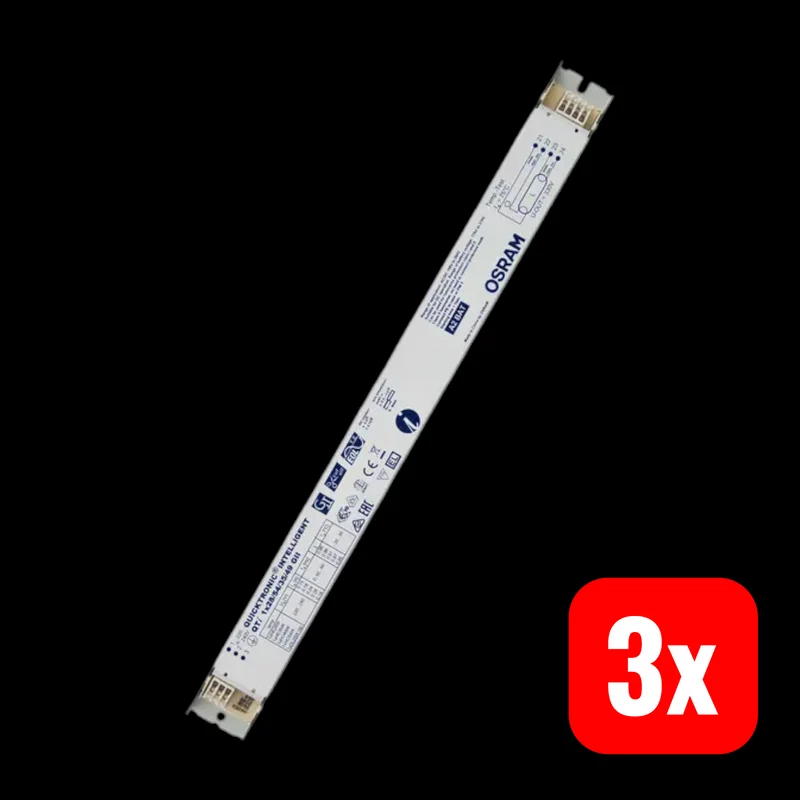 B-Ware OSRAM Vorschaltgerät Betriebsgerät T5 1x28 54 35 49 Leuchtstoffröhre QTi 3 STÜCK