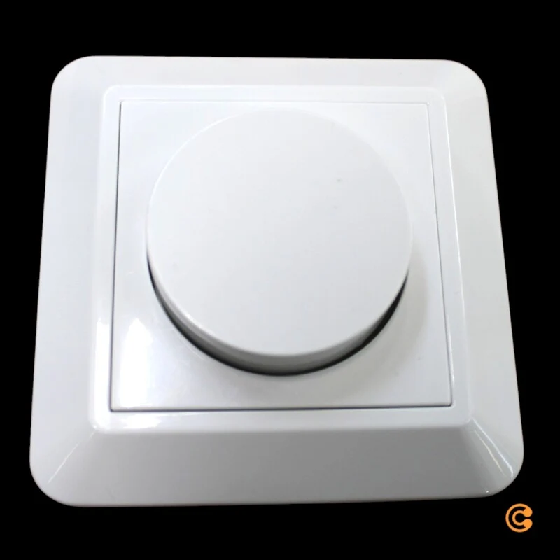B-Ware DEKO Light Dimmer Phasenabschnitt Schalter Elektrisches Montagezubehör Weiß
