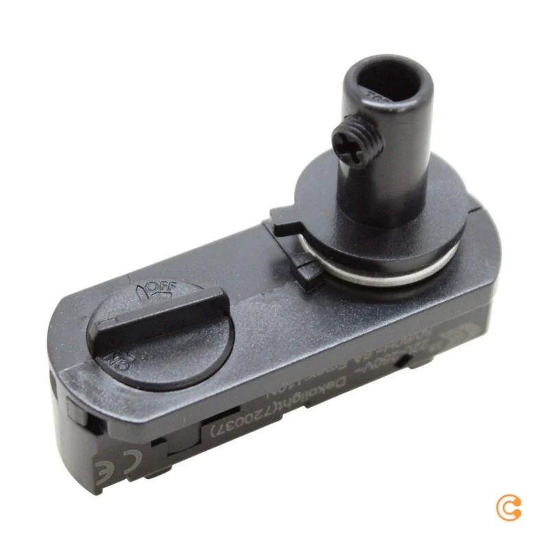 6x B-Ware Deko Light Leuchtenadapter Komponente Hochvolt Schienensystem Adapter 6 STÜCK