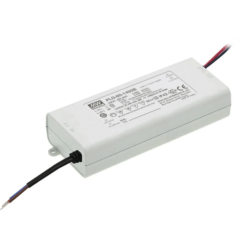 B-Ware Mean Well SNT LED-Treiber Netzteil Konstantstrom 60W 25-43V 1400mA
