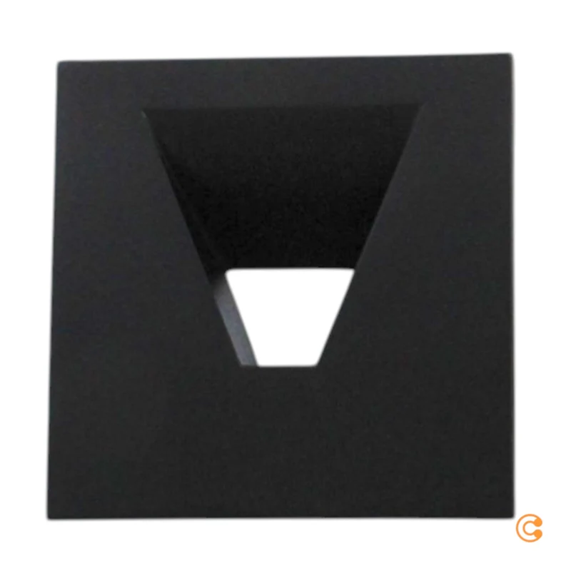 B-Ware Deko Light Set Alwaid 2 Grundmodul Leuchte Modul Abdeckung eckig schwarz
