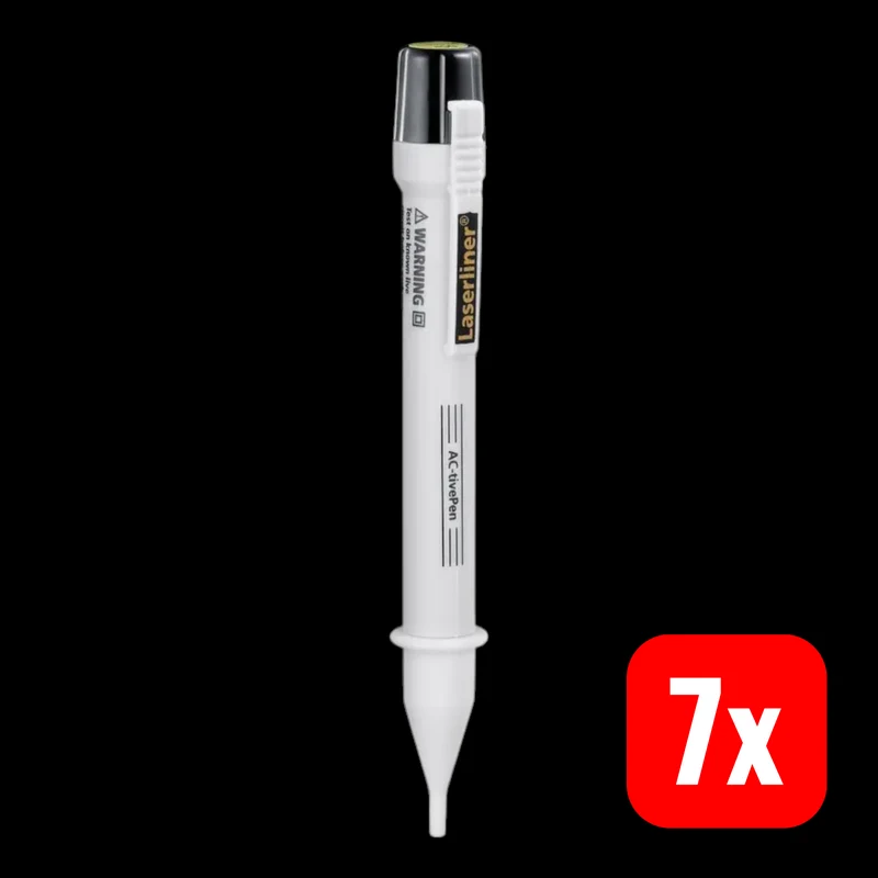 B-Ware Laserliner Spannungsprüfer Phasen ActivePen Berührungslos LED CAT III 7 STÜCK