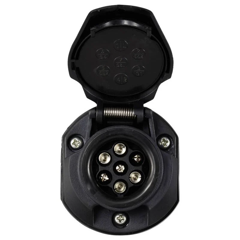 B-Ware Voltcraft Spannungsreduzierer Adapter 7polig Steckdose 24V auf 12V Reduzierung