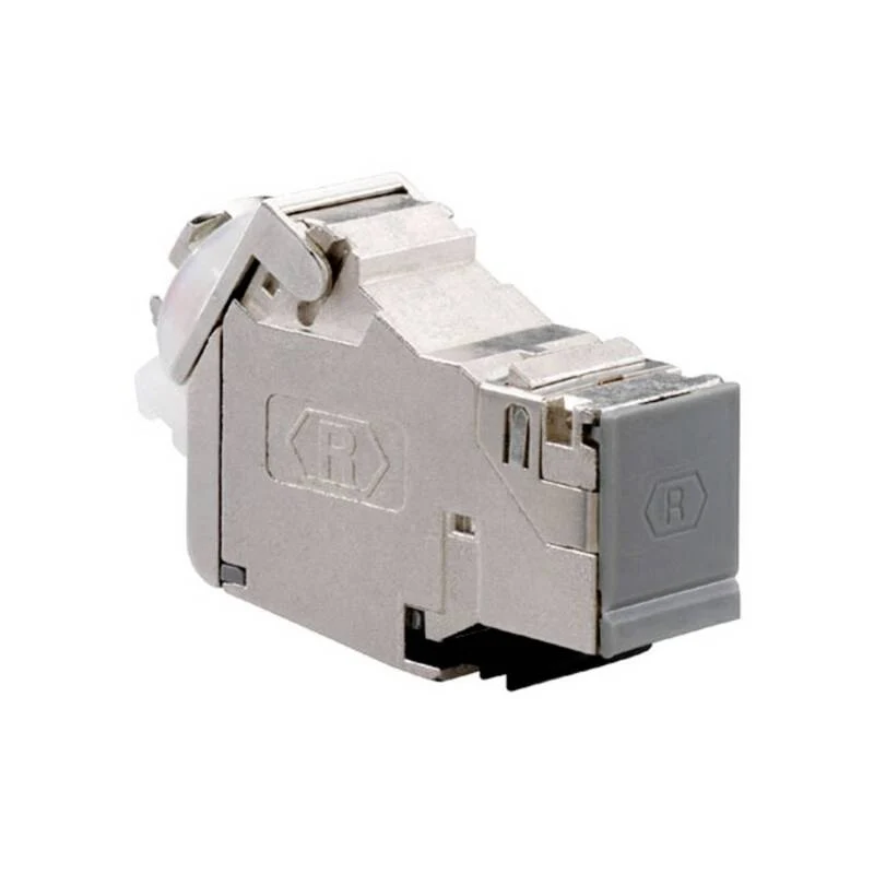 B-Ware Rutenbeck Kupplung Adapter UM-Cat.6A iso A Modular Ethernet Schwarz 18 STÜCK