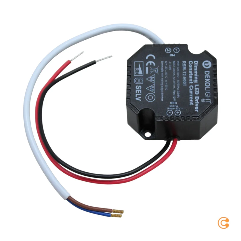 19x B-Ware Deko-Light LED-Treiber Netzgerät Konstantstrom OCTO DIM CC Schwarz 19 STÜCK