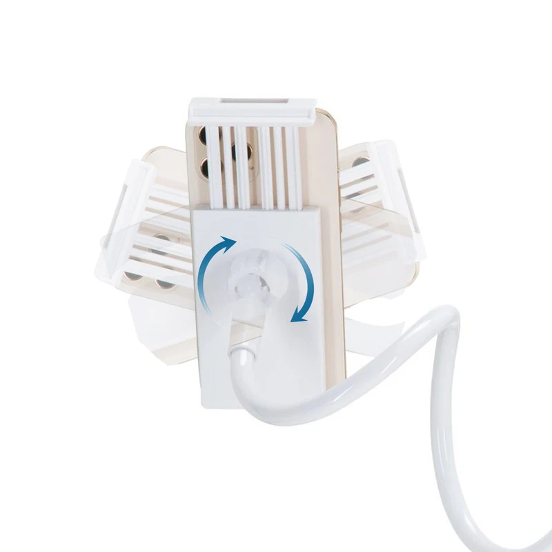 B-Ware HJH Office Handyhalterung FLEXMOBI I mit Klemmfuß / Schwanenhals ABS 9 STÜCK
