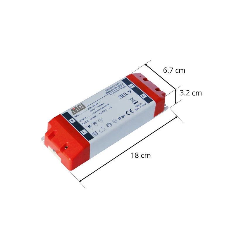 B-Ware ZY-LED LED-Netzteil Netzgerät 100W20/E Trafo Stromversorgung