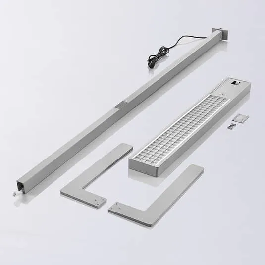 B-Ware Arcchio Stehlampe Büro Stehleuchte LED Susi silber Sensor Touchdimmer dimmbar