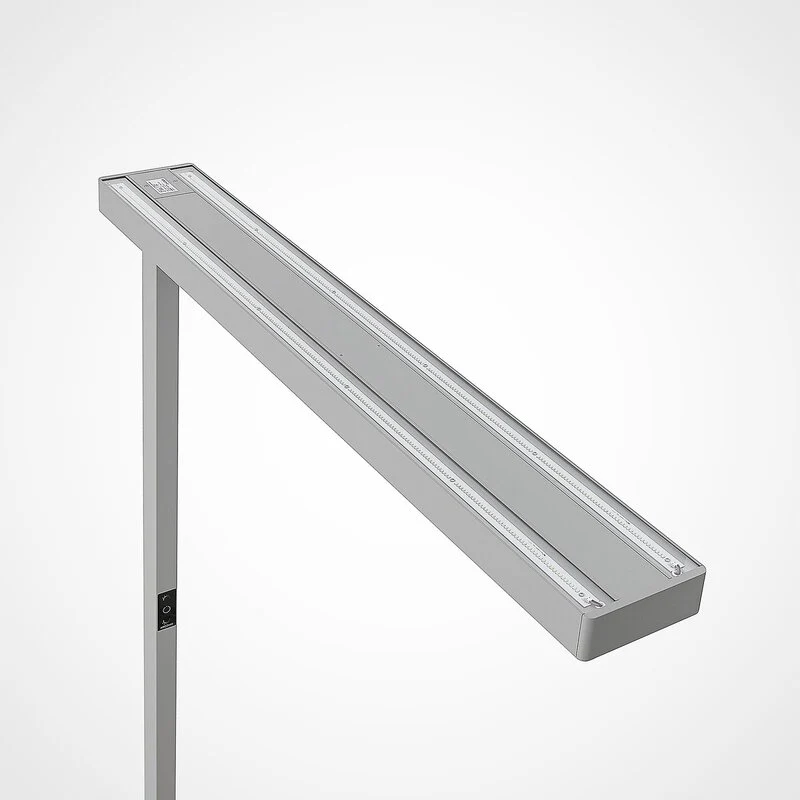 B-Ware Arcchio Stehlampe Büro Stehleuchte LED Susi silber Sensor Touchdimmer dimmbar