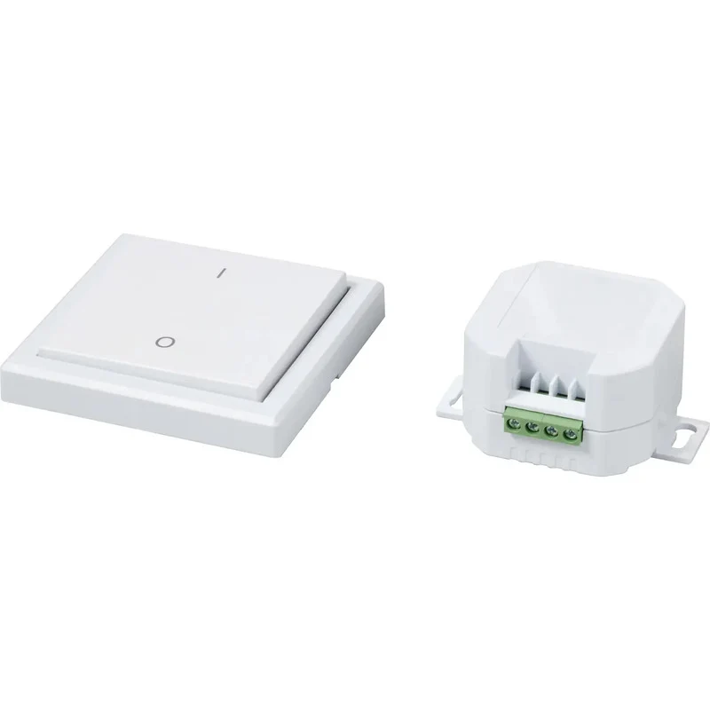 B-Ware RSL Schalter-Set Oberflächenmontage Funkschalter Schalter Einbau max. 2000W 70m