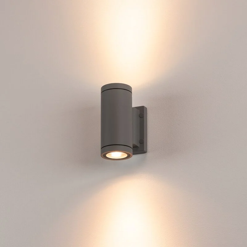 B-Ware SLV Außenwandleuchte Halogen GU10 70 W New Myra Wall Up & Down Anthrazit27
