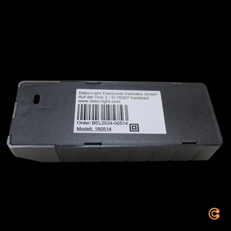B-Ware Deko Light LED-Trafo Stromversorgung Netzgerät LED 18W 2-26V DC Schwarz