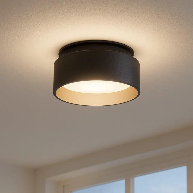 LED Einbaustrahler Oviedo aus Aluminium | Rund | Schwarz-Gold oder Weiß-Gold | IP20 | inkl. GU10 Fassung | 230V | extra-flach | dimmbar