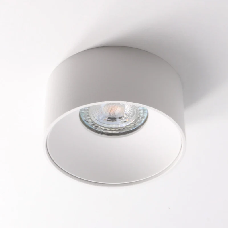 LED Einbaustrahler Astral Mini | Rund | Aluminium | Weiß & Weiß | inkl. GU10 Fassung | 230V | Dimmbar
