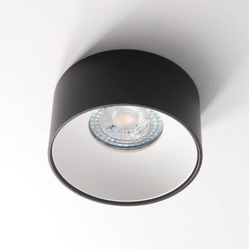 LED Einbaustrahler Astral Mini | Rund | Aluminium | Schwarz & Weiß | inkl. GU10 Fassung | 230V | Dimmbar