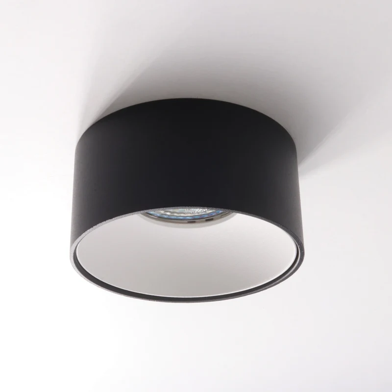 LED Einbaustrahler Astral Mini | Rund | Aluminium | Schwarz & Weiß | inkl. GU10 Fassung | 230V | Dimmbar