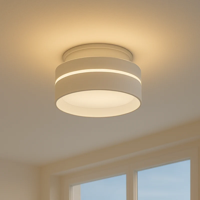 LED Einbaustrahler Oviedo aus Aluminium | Rund | Weiß | Ø80mm | inkl. GU10 Fassung 230V | extra-flach | dimmbar