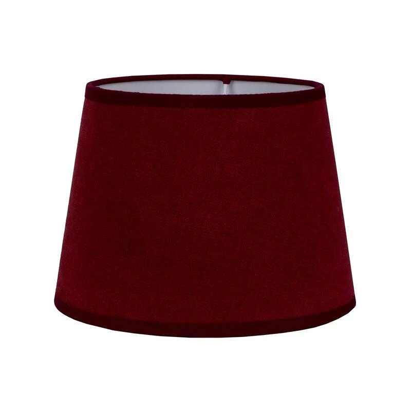 6x B-Ware DUOLLA Lampenschirm Classic S gewebt rot Leuchte Lampe stilvoll Made in Europe