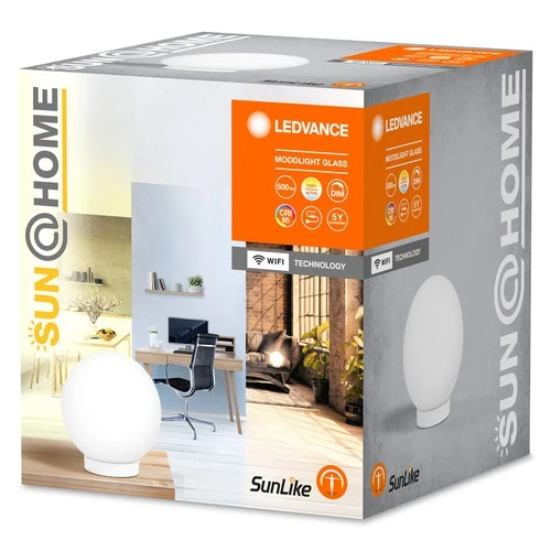 LEDVANCE SUN@HOME Moodlight Glas 200mm, weiß, 8,5W, 500lm
