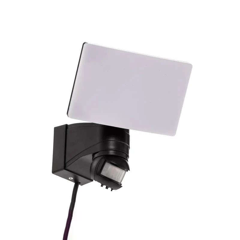 B-Ware PRIOS Außenwandstrahler Wandlampe LED Bewegungsmelder IP44 schwarz weiß