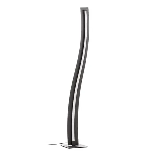 B-Ware Trio Lighting LED-Stehleuchte Salerno SwitchDim schwarz matt Standleuchte La1