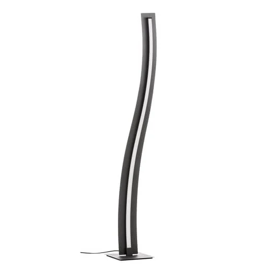 B-Ware Trio Lighting LED-Stehleuchte Salerno SwitchDim schwarz matt Standleuchte La481