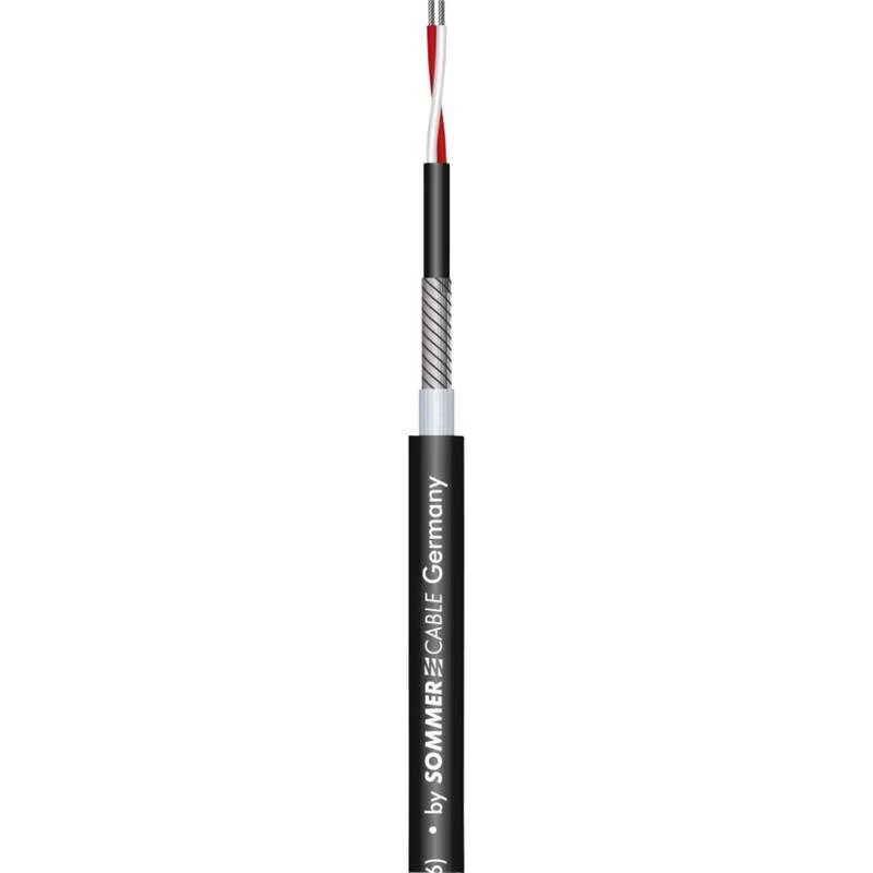 22x B-Ware Sommer Cable Mikrofonkabel Audiokabel Schwarz PUR 200-0141AQ 2adrig 22 Meter