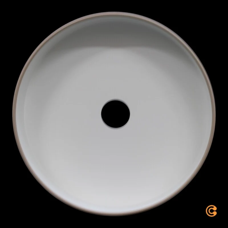 B-Ware ferm Living Record Lampenschirm Leuchtenschirm Dekoschirm Lampen-Schirm beige