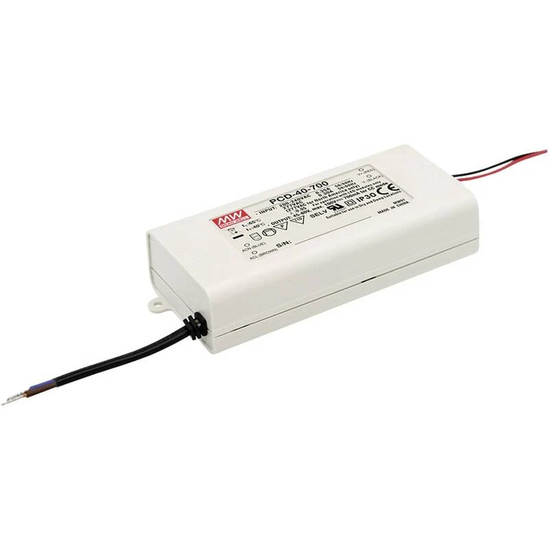 B-Ware MEAN WELL LED Treiber Netzteil Konstantstrom dimmbar PFC Schutz PCD-40-350B