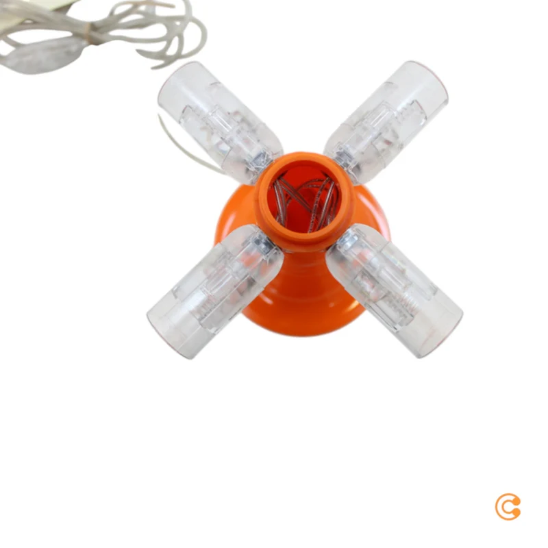 B-Ware Nessino Tischleuchte Schreibtischlampe Designerleuchte Tischlampe E14 orange 18W