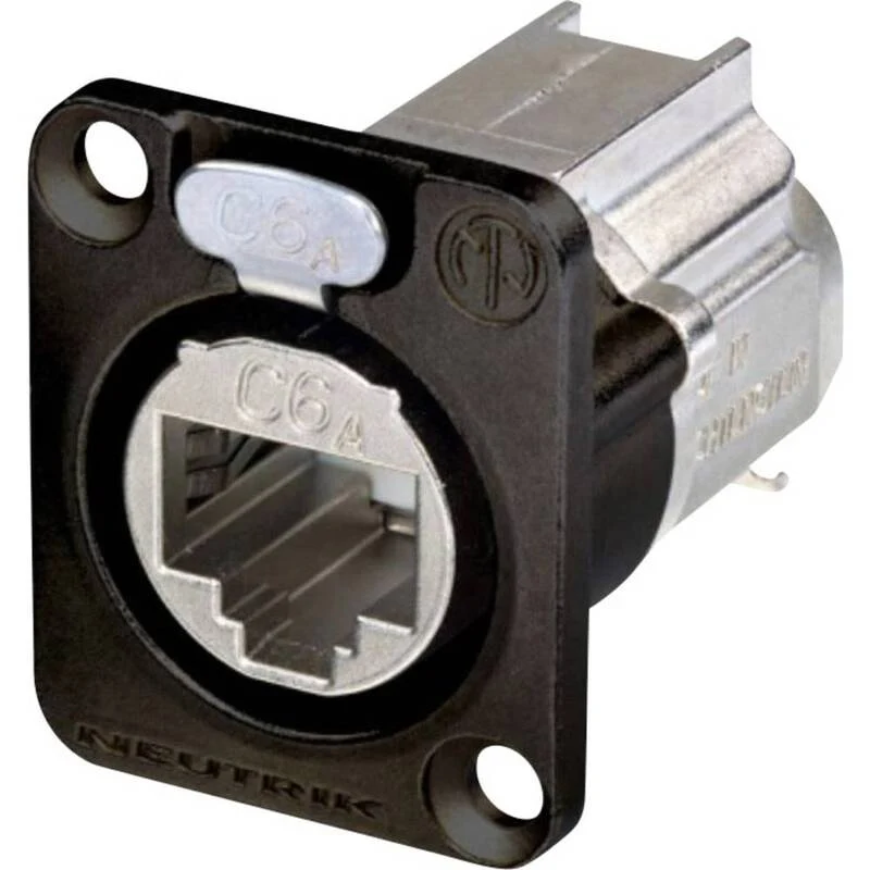 B-Ware Neutrik Buchse Steckverbinder Datensteckverbinder RJ45 etherCON D Serie Schwarz