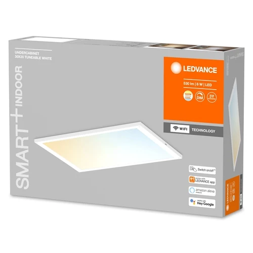 LEDVANCE Wifi SMART+ LED Unterbauleuchte 30x20cm Tunable Weiß 8W / 2700-6500K