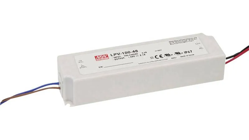 2x B-Ware Mean Well LPV-100-12 LED-Trafo Konstantspannung 102 W 0 - 8.5 A 12 2 STÜCK
