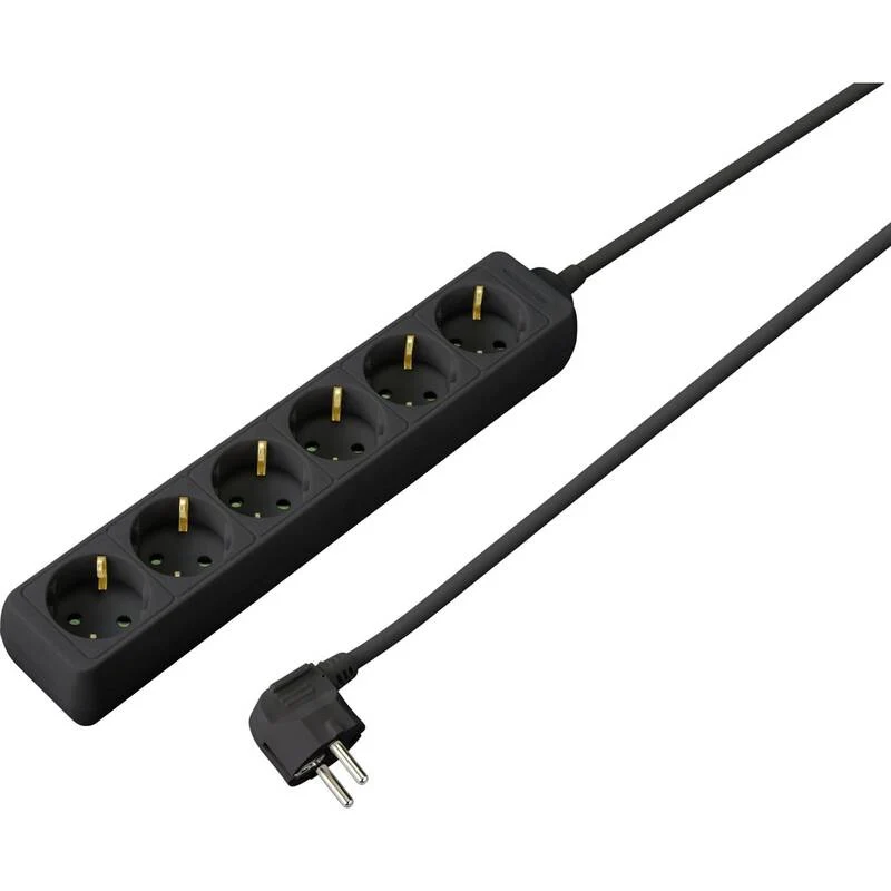 7x B-Ware Sygonix SY-4890996 Steckdosenleiste Mehrfachsteckdose 6fach 7 STÜCK