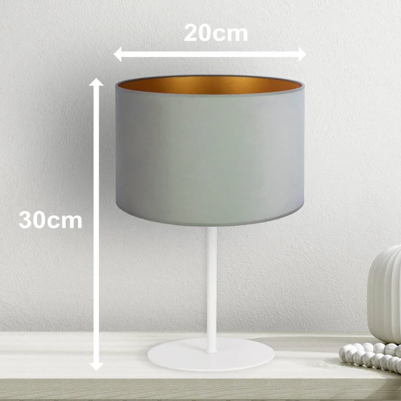 B-Ware Euluna Tischlampe Golden Roller Büroleuchte Schreibtischlampe E14 mintgrün g13