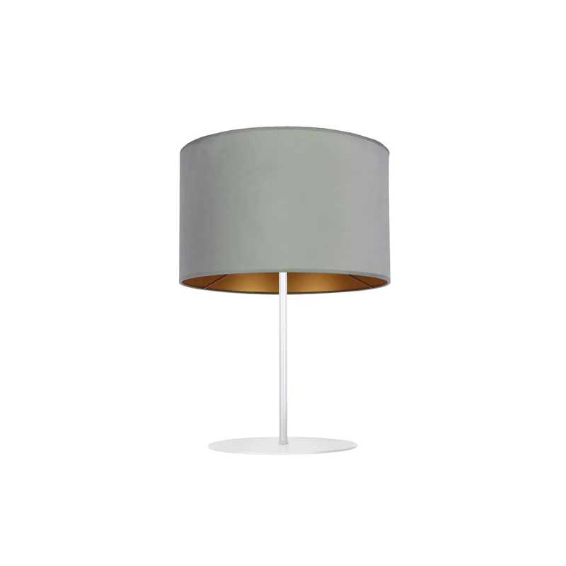 B-Ware Euluna Tischlampe Golden Roller Büroleuchte Schreibtischlampe E14 mintgrün gold