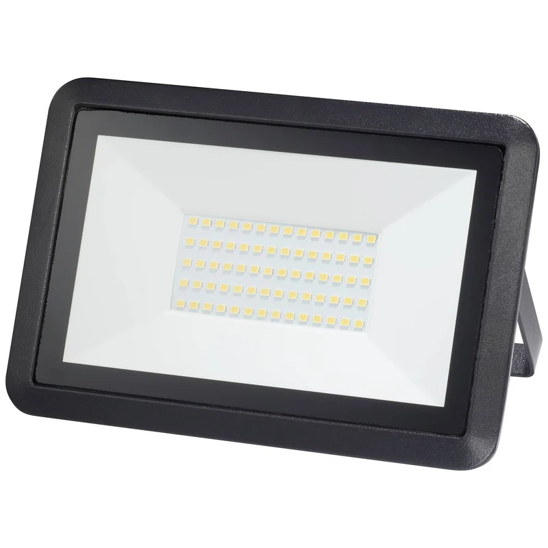 2x B-Ware Sygonix SY-5051772 LED-Flutlichtstrahler Außenstrahler Flutlicht schwarz 2 STÜCK